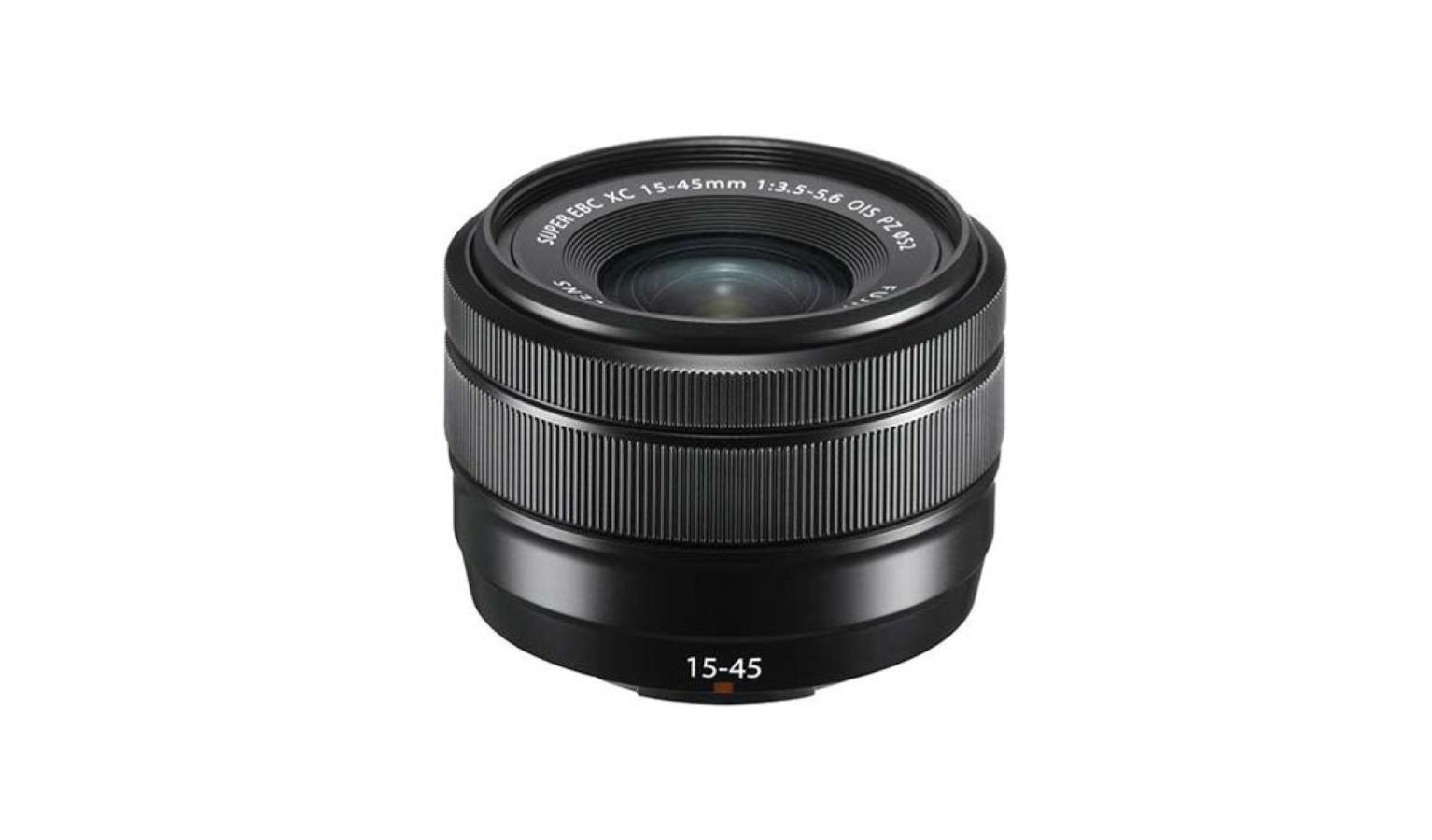 Fujifilm XC15-45mm F3.5-5.6 OIS PZ Lens - Black | Harvey Norman