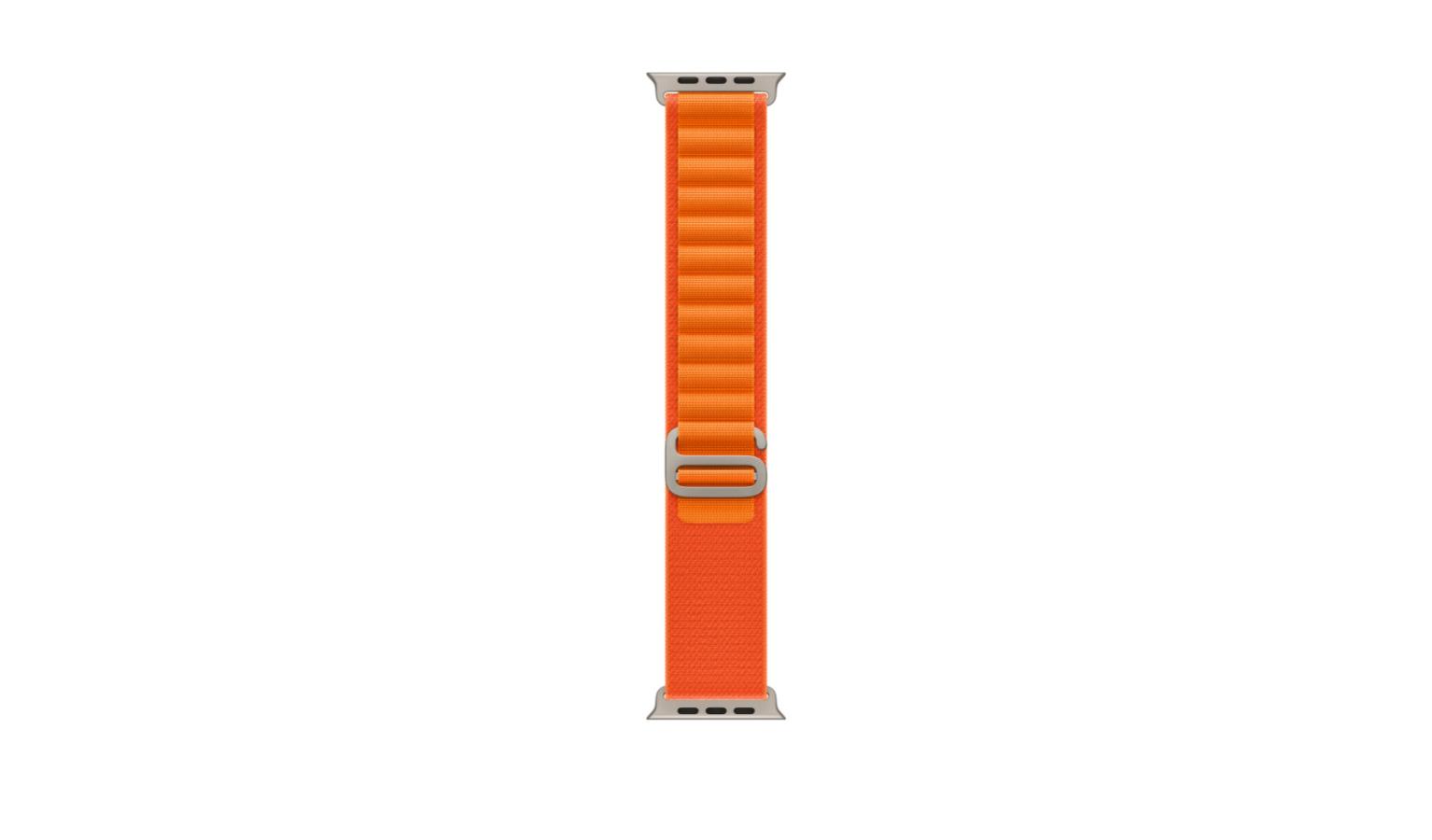 Apple 49mm Orange Alpine Loop - Medium MQE03FE/A