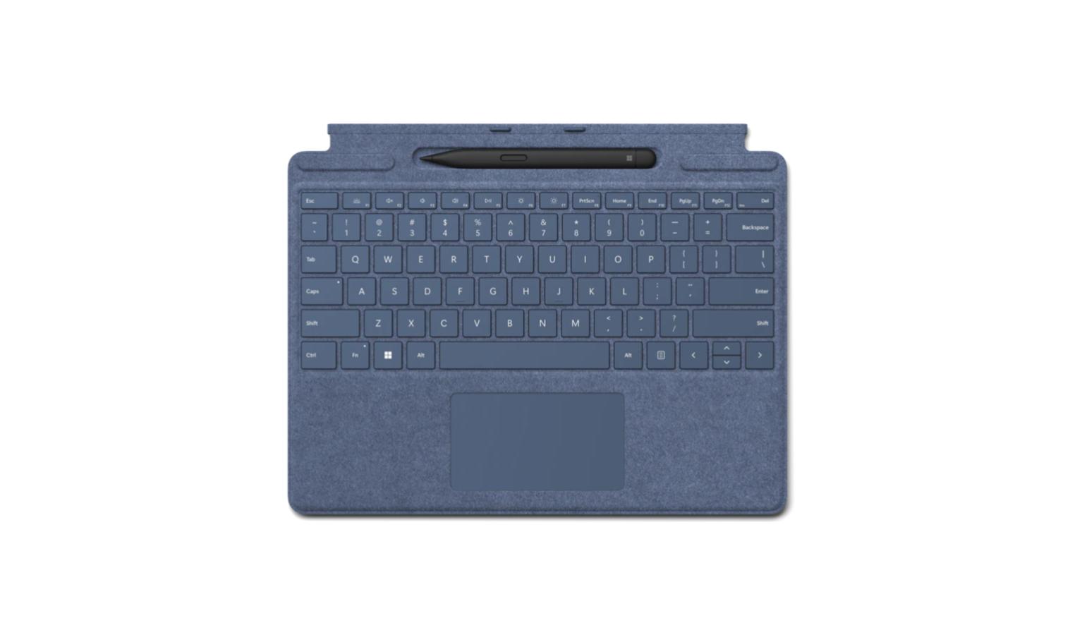 Microsoft Surface Pro Signature Keyboard with Slim Pen 2 Sapphire (X6