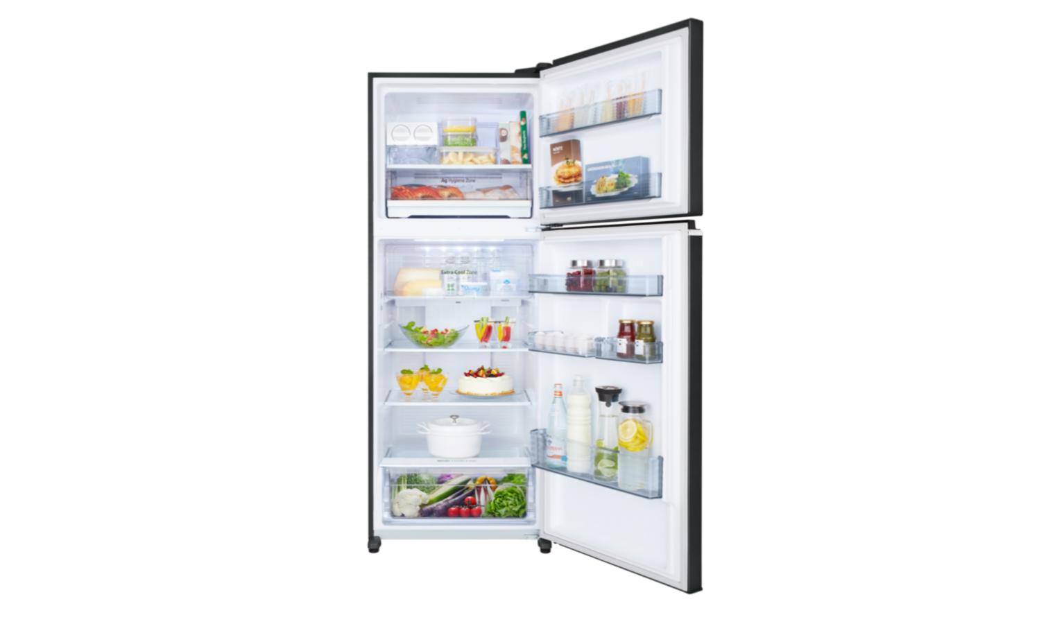 Panasonic 405L 2door Top Freezer Refrigerator NRTX461CPKS Harvey