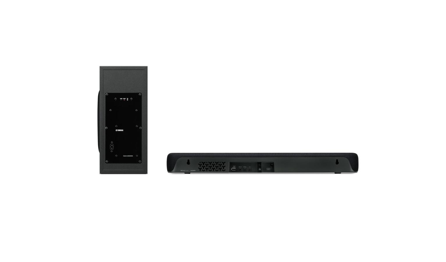 Yamaha Compact Sound Bar and Wireless Subwoofer SRC30A Black