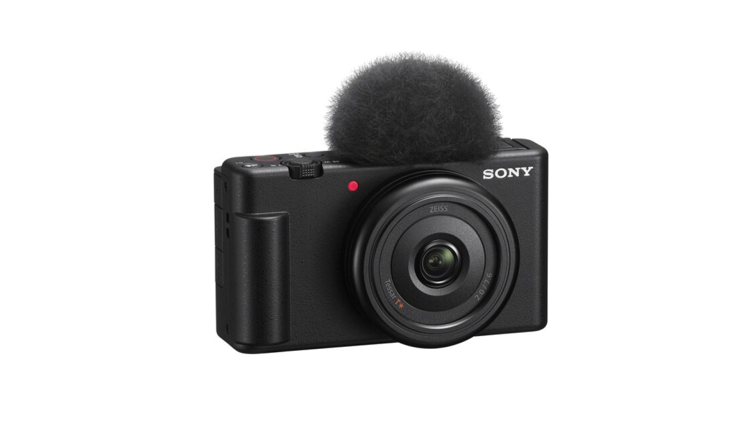 Sony Vlog Camera ZV-1F - Black | Harvey Norman Singapore