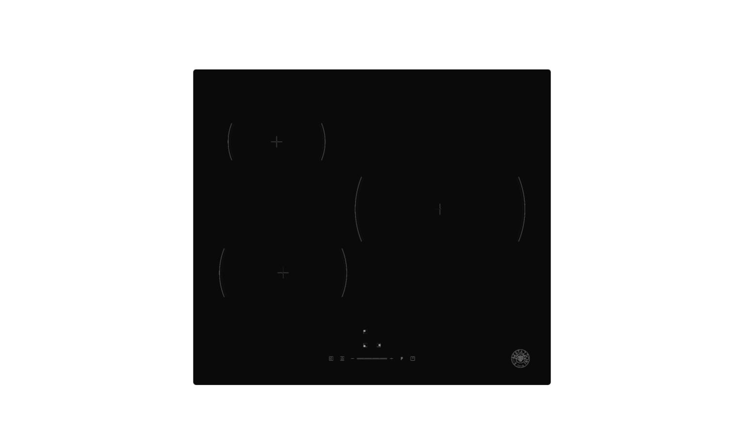 Bertazzoni 60 cm Hob Induction with 3 Cooking Zones P603130NV