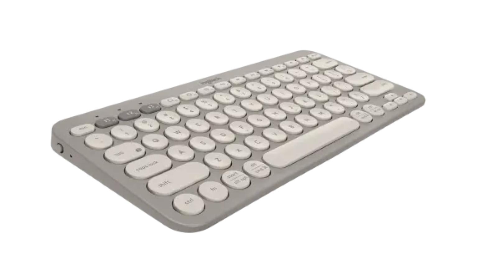 Logitech K380 MultiDevice Bluetooth Keyboard Sand Harvey Norman