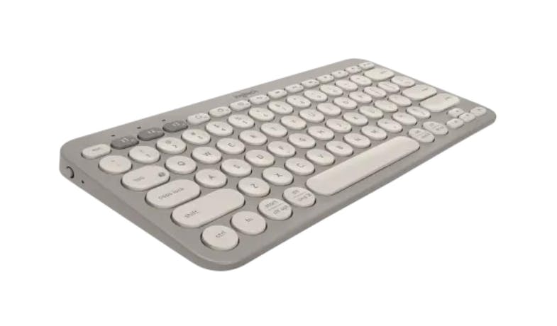 Logitech K380 Multi-Device Bluetooth Keyboard - Sand