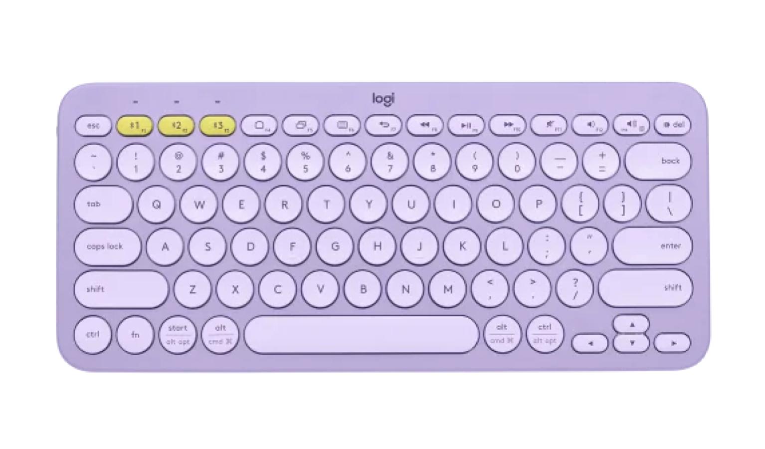 logitech purple keyboard