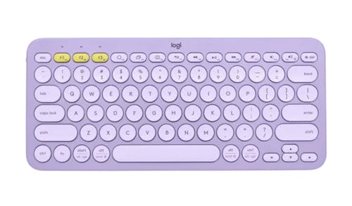 Logitech K380 Multi-Device Keyboard - Lavender Lemon