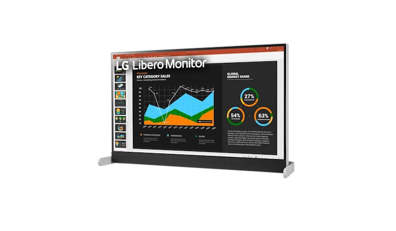 LG 27-inch QHD Libero Monitor with Detachable Full HD Webcam 27BQ70QC-S - 08