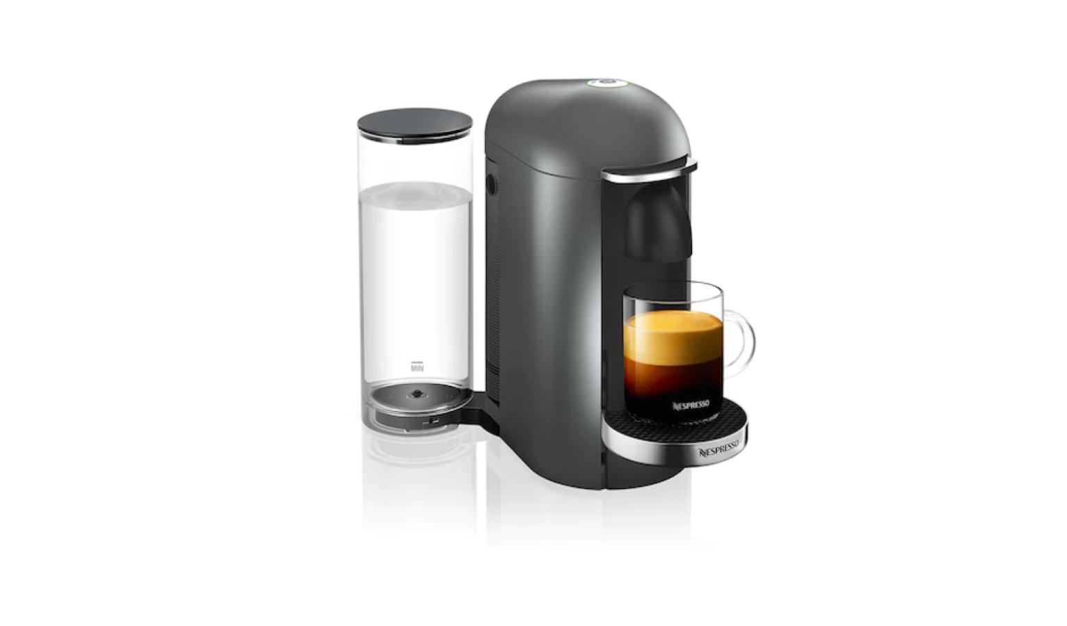 Nespresso VertuoPlus Premium Titan Coffee Machine Premium Titan GCB2