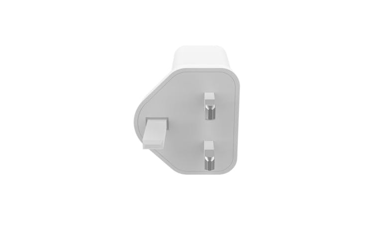 Mophie Wall  Charger Adapter USB-C DUAL 45W GAN (White)