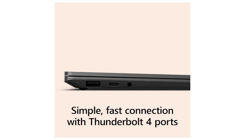 Microsoft Surface Laptop 5 (12th Gen Intel Core i5, 16GB/512GB, Windows 11 Home) 13.5-Inch Laptop - Matte Black R8N-00043