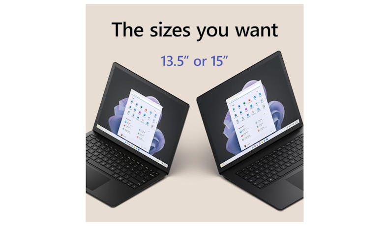 Microsoft Surface Laptop 5 (12th Gen Intel Core i7, 16GB/512GB, Windows 11 Home) 15-Inch Laptop - Matte Black RIP-00043