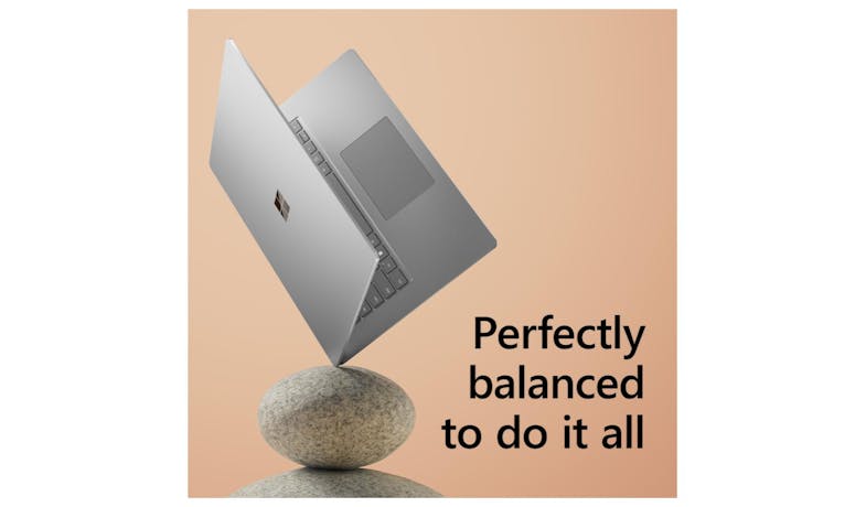 Microsoft Surface Laptop 5 (12th Gen Intel Core i7, 8GB/256GB, Windows 11 Home) 15-Inch Laptop - Platinum RBY-00018