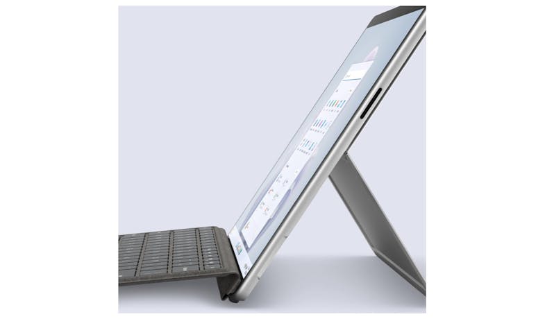 Microsoft Surface Pro 9 (12th Gen Intel® Core i5, 8GB/128GB, Windows 11 Home) 13-Inch Tablet - Platinum  QCB-00013