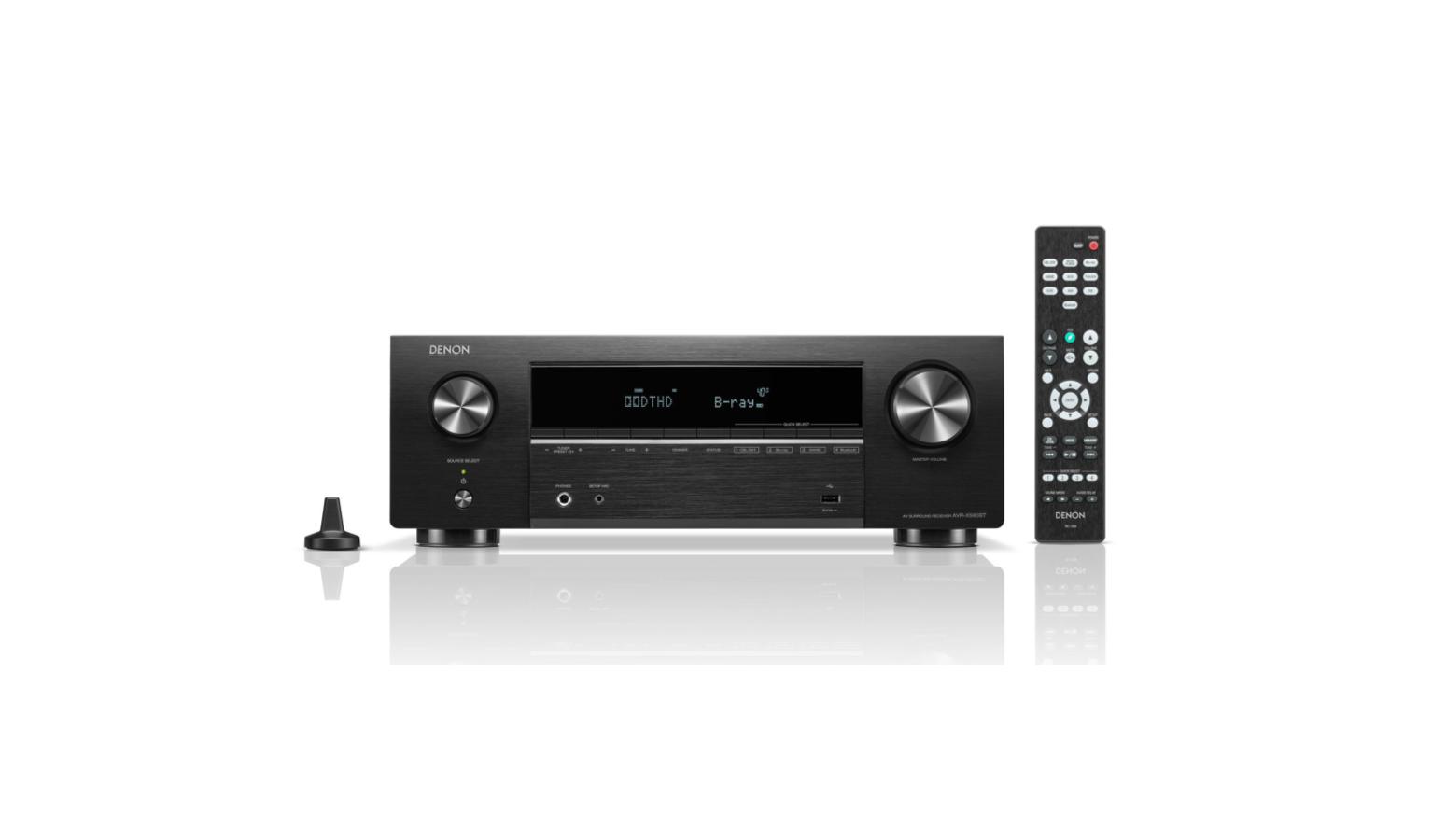 Denon 5.2 Channel 8K AV Receiver with Bluetooth (AVRX580BT) Harvey
