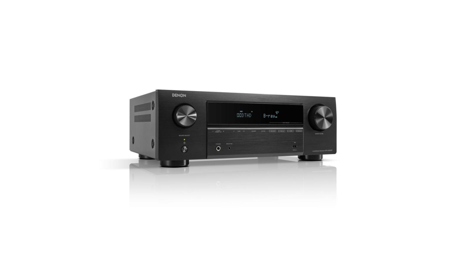 Denon 5.2 Channel 8K AV Receiver with Bluetooth (AVRX580BT) Harvey