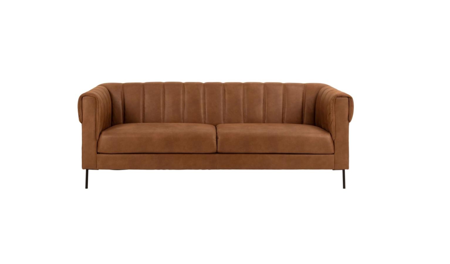 Urban Saga 3 Seater Sofa Kentucky Brandy 9