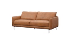 Hilker Franz Full Leather 3 Seater Sofa  - Vintage 6803 Cocoa