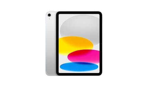 Apple iPad 10.9-inch 256GB Wi-Fi + Cellular - Silver (MQ6T3ZP/A)