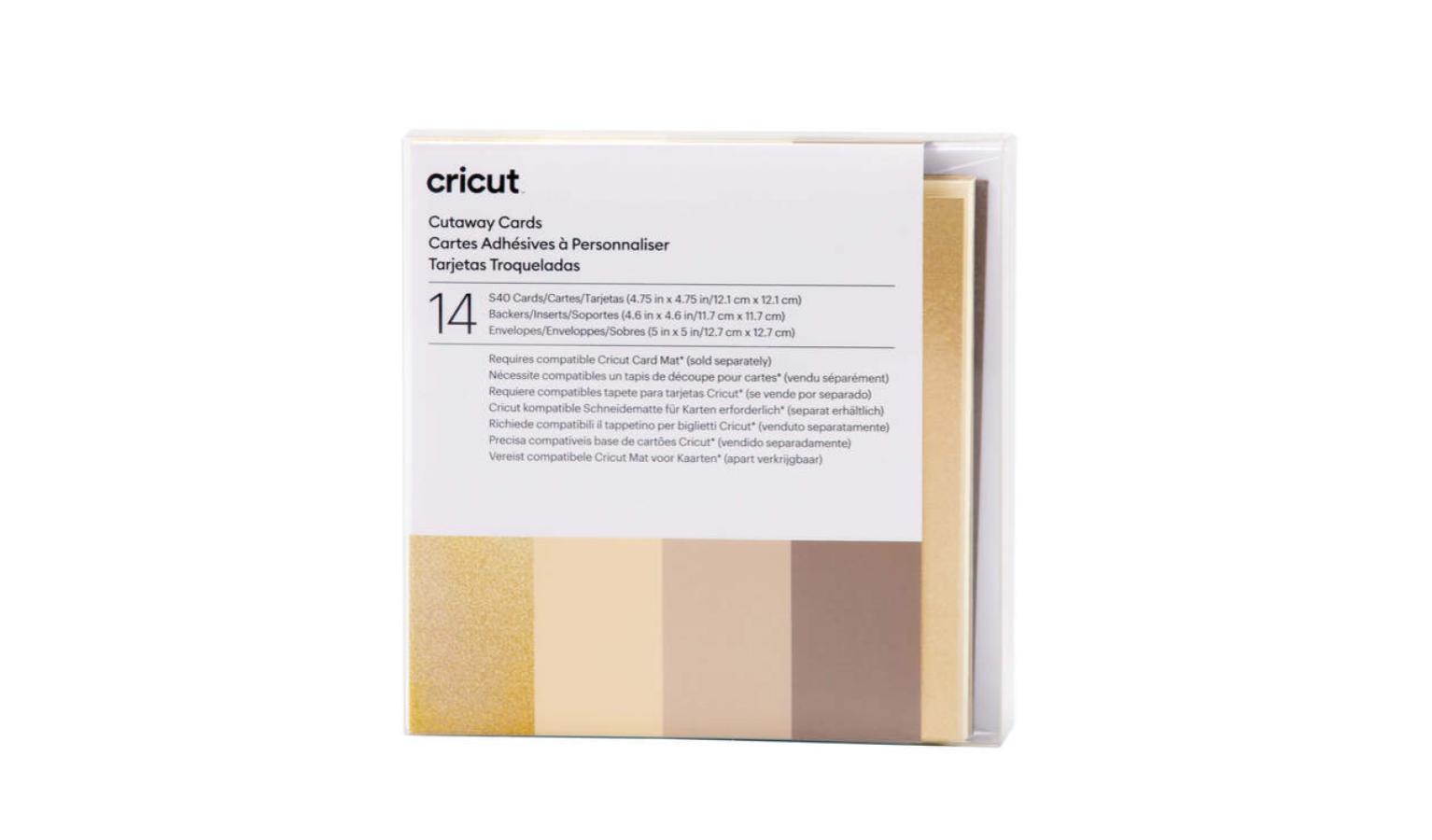 Cricut Cutaway Cards Neutrals Sampler (S40)