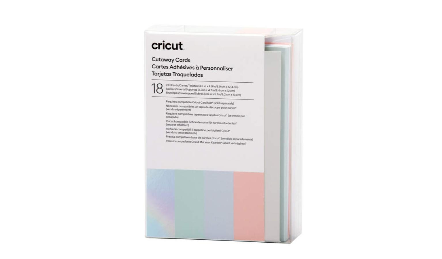 Cricut Cutaway Cards Pastel Sampler (R10)