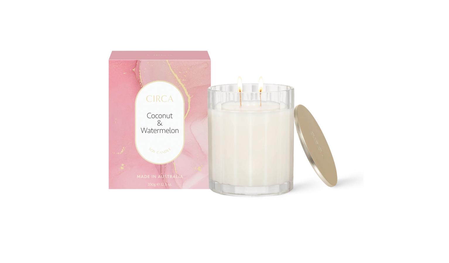 HWSA Circa 350g Candle - Coconut & Watermelon