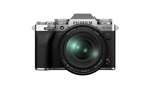 Fujifilm X-T5 Mirrorless Camera with 16-80mm Lens - Silver