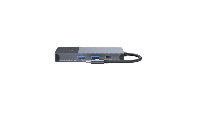 Mazer Infinite.Multimedia Pro Hub 7007 8-in-1 USB-C (M-UC2MULTI7007-BK)