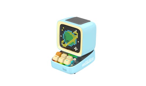 Divoom Ditoo PRO Global Version Pixel Art Game Portable Bluetooth Speaker- Blue