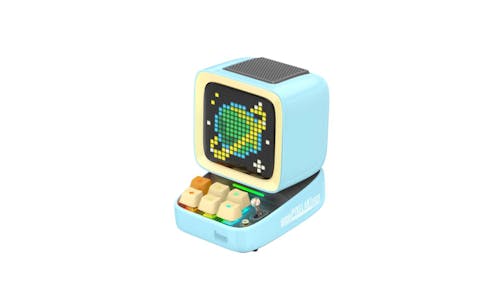 Divoom Ditoo PRO Global Version Pixel Art Game Portable Bluetooth Speaker- Blue