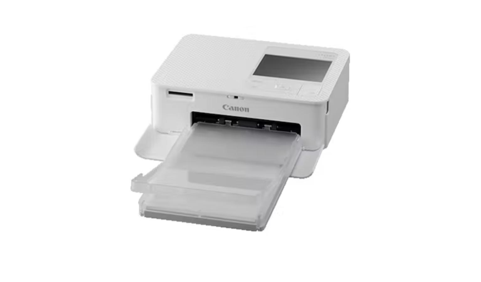 Canon Selphy CP1500 Printer (White) + RP108 Ink Cartridge Harvey
