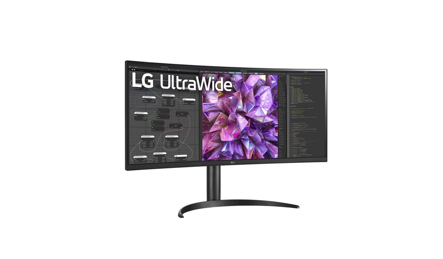 LG 34WQ75CB.Curved UltraWide™ QHD IPS 34Inch Monitor Harvey Norman Singapore