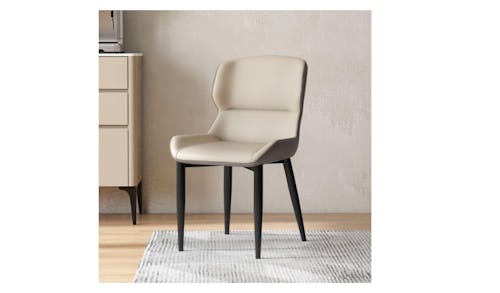 Comfort Dining Chair Two Tone - Light and Dark Grey