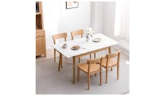 Dylan Slate Top Extension Dining Table 140- 170cm