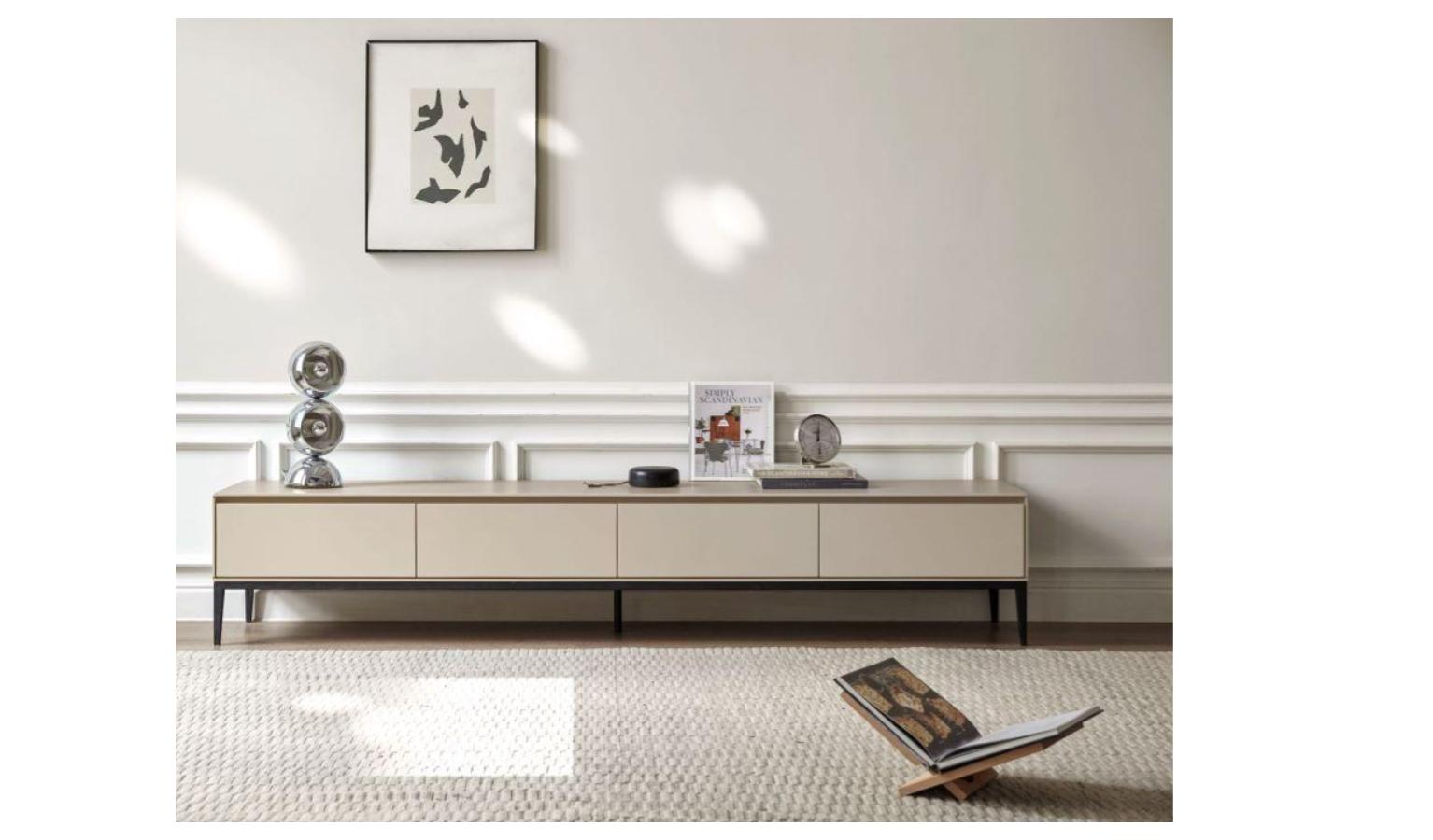 Mason TV Cabinet 200cm - Beige