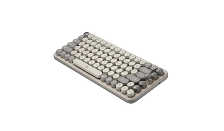Logitech POP Keys Wireless Mechanical Keyboard with Customizable Emoji Keys - Mist