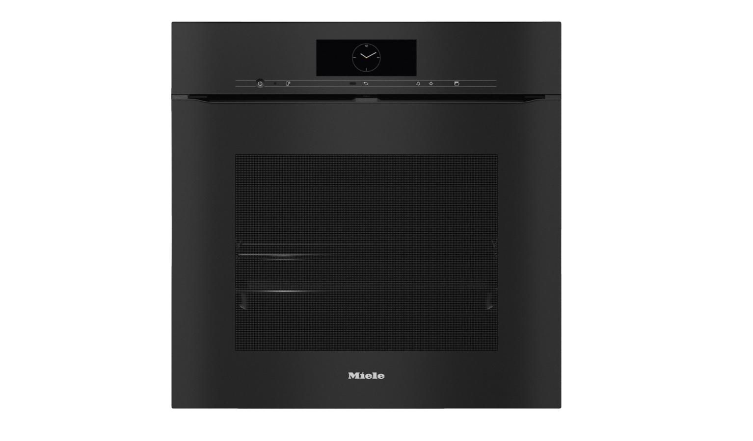 Miele Built in Handleless Oven H7860BPX - Obsidian black