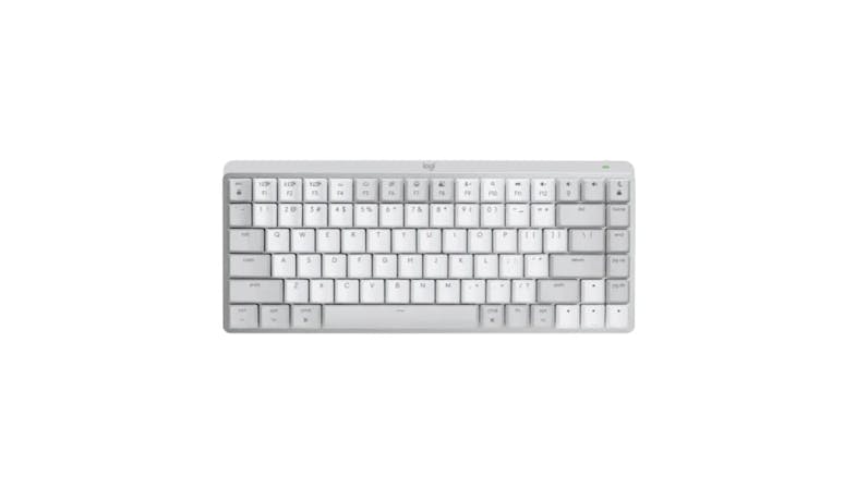 Logitech MX Mechanical Mini Wireless Keyboard for Mac - Pale Gray Tactile Quiet