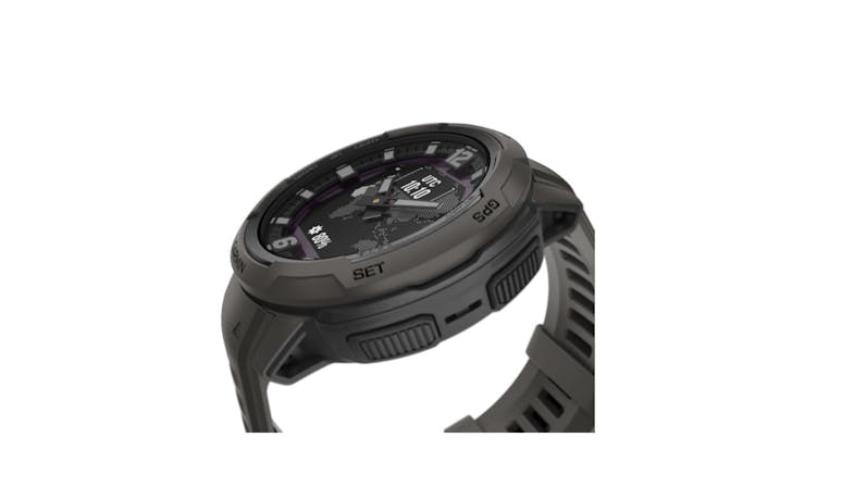Garmin Instinct Crossover Smartwatch Solar Edition (45mm)  - Graphite