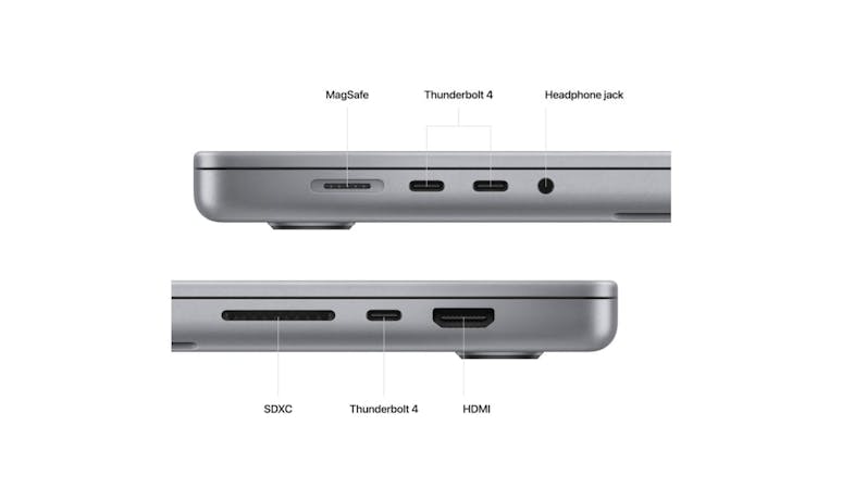 Apple Macbook Pro M2 Pro chip (12‑core CPU and 19‑core GPU, 1TB SSD) 16-inch - Space Grey MNW93ZP/A