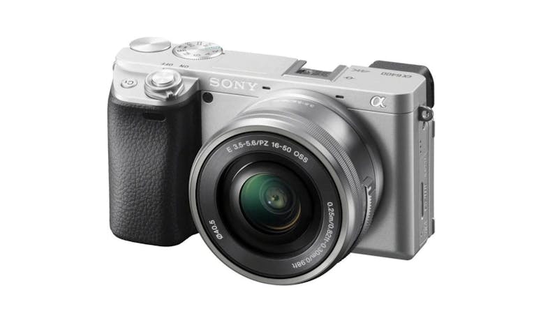 Sony Alpha 6400L/S 16–50 mm E-mount Camera - Silver-02