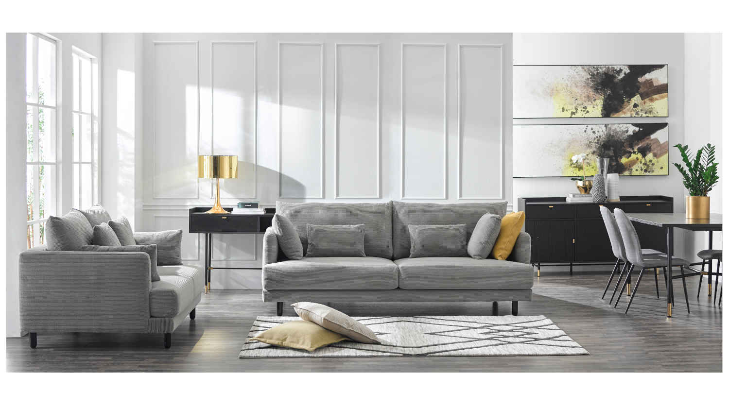 Elite 2-Seater Sofa - 01