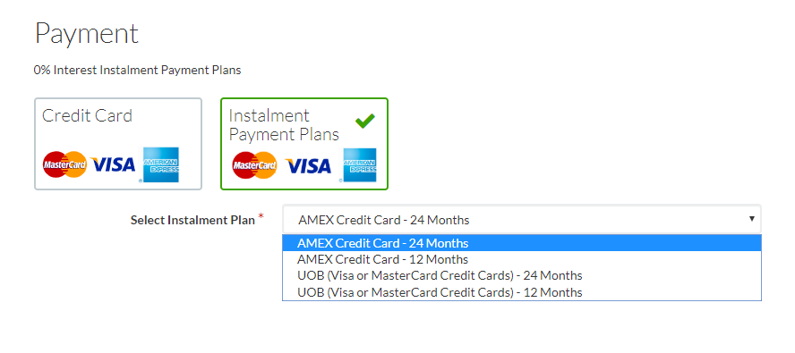 Online Instalment Payment Plans Harvey Norman Singapore