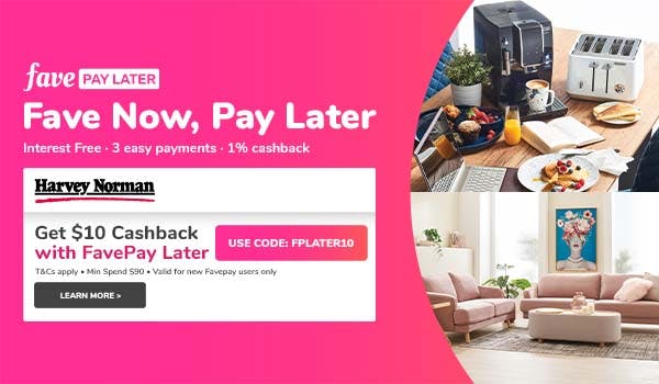 FavePay Buy Now, Pay Later - Promobanner (no end date)