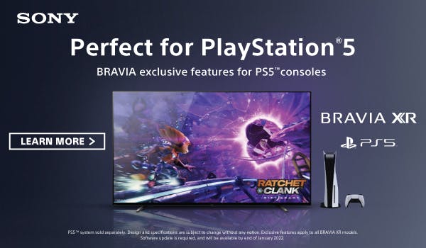Sony Bravia TV x PS5 (15 Dec - 31 Jan 2022) - Promo Banner