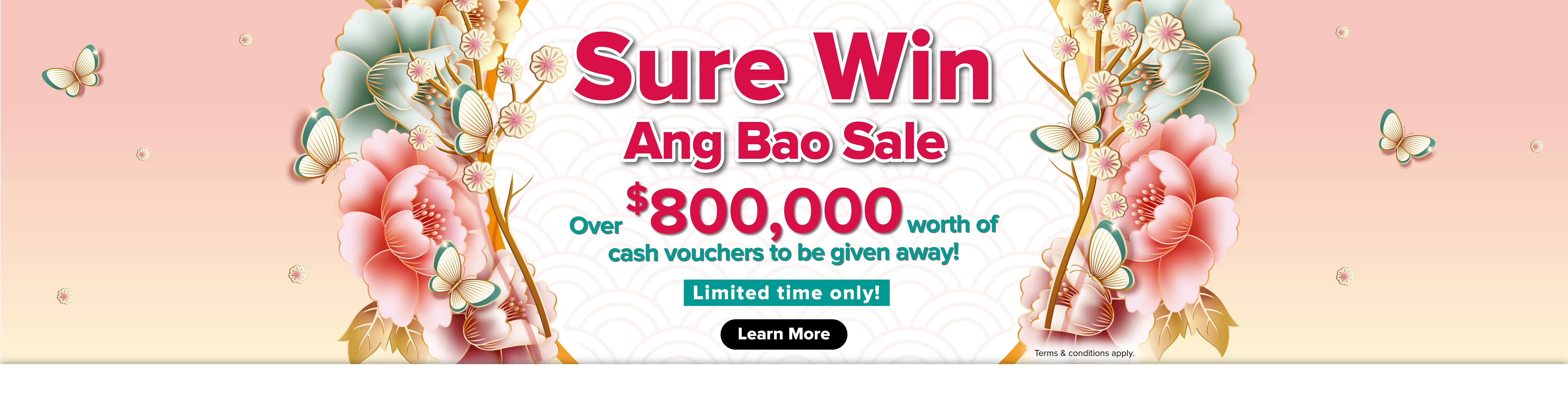 Sure Win Ang Bao Sale (6 to 19 Jan 2022) - Desktop Banner