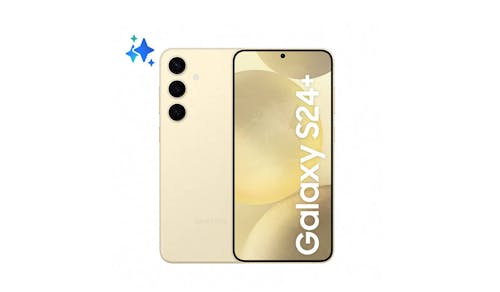 Samsung Galaxy S24+ AI Phone Android Smartphone (12GB/512GB) - Amber Yellow (SM-S926BZYCXME)