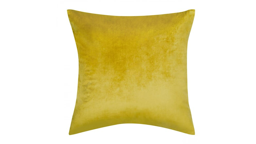 Aria Velvet Cushion - 55x55cm - Gold