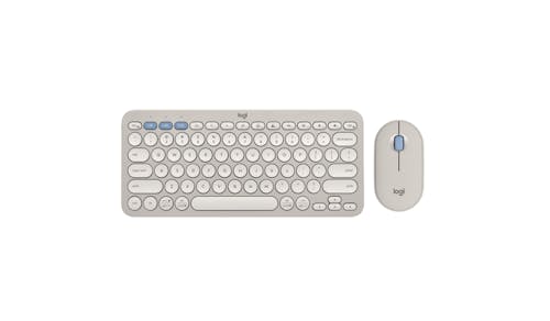 Logitech Pebble 2 Keyboard and Mouse Combo - Tonal Sand