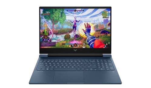 HP Victus (Ryzen 5, NVIDIA GeForce RTX 4060, 16GB/512GB, Windows 11) 16.1-inch Gaming Laptop - Performance Blue (16-S0037AX)